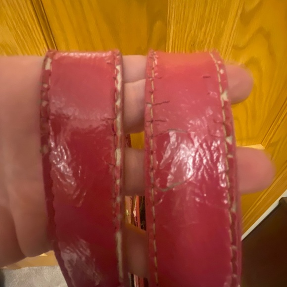 Coach Pink Signature Pattern Tote - Picture 11 of 13